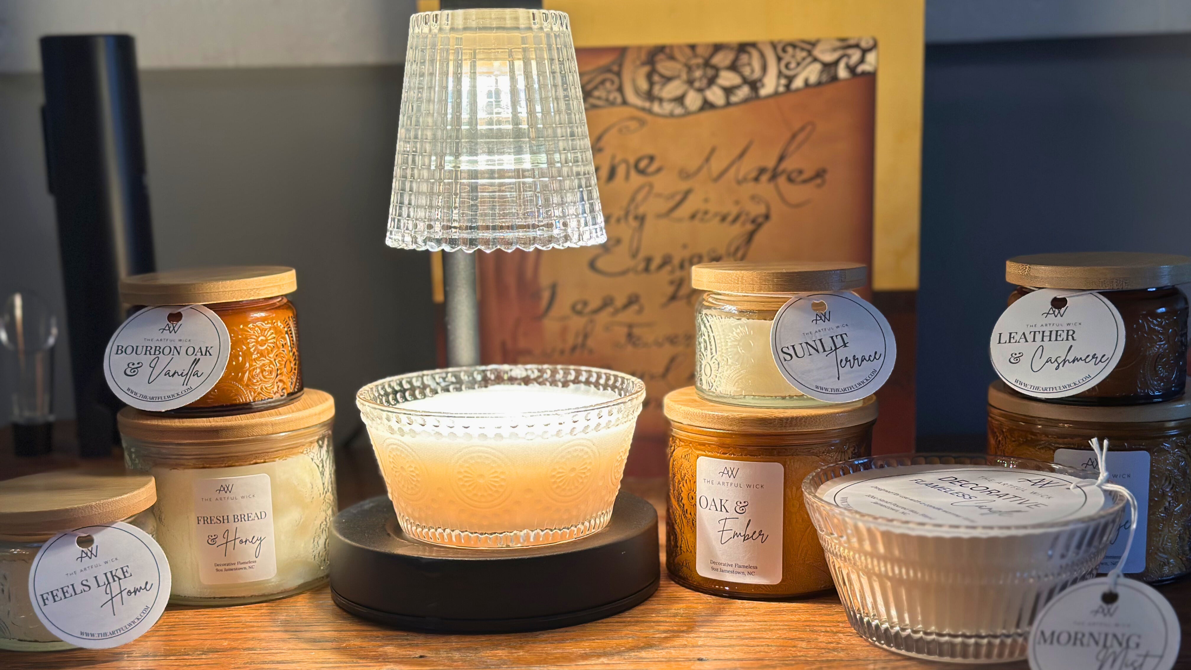 The Wickless Collection Flameless Candles For Warming Lamps